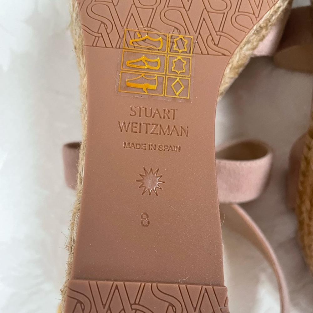 BRAND NEW Stuart Weitzman Espadrille Wedge Heel - Picture 6 of 6